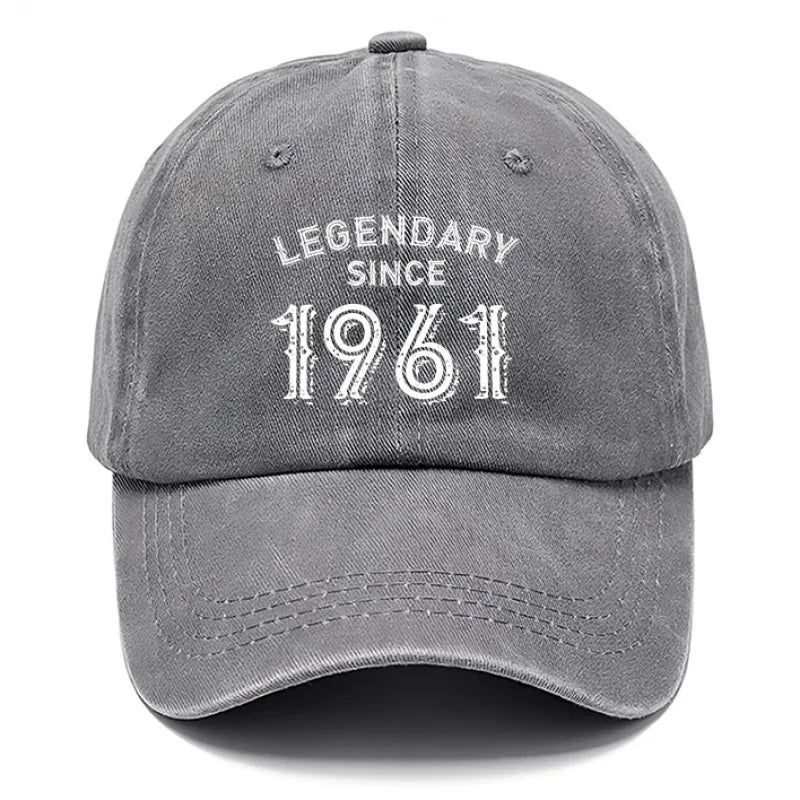 Vintage 1961 Printed Baseball Cap