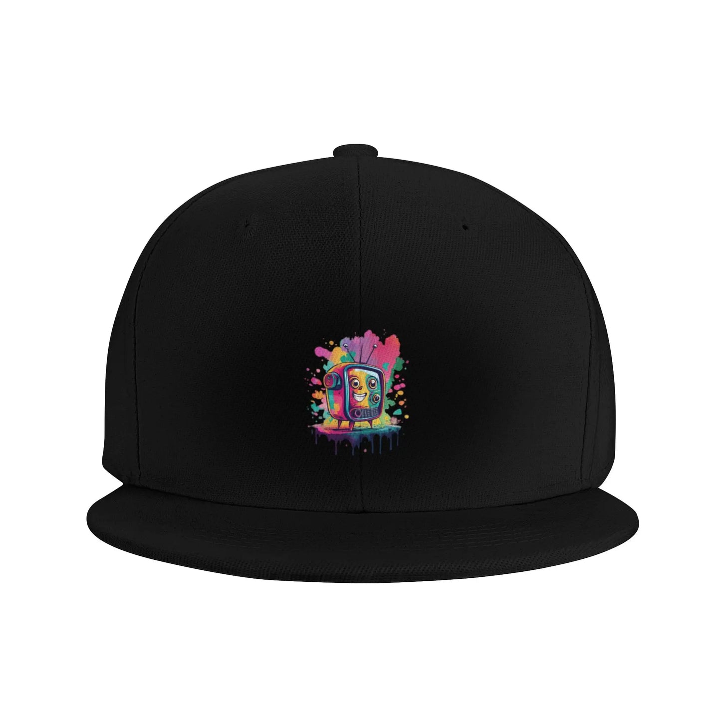 Artness Retro TV Snapback Cap