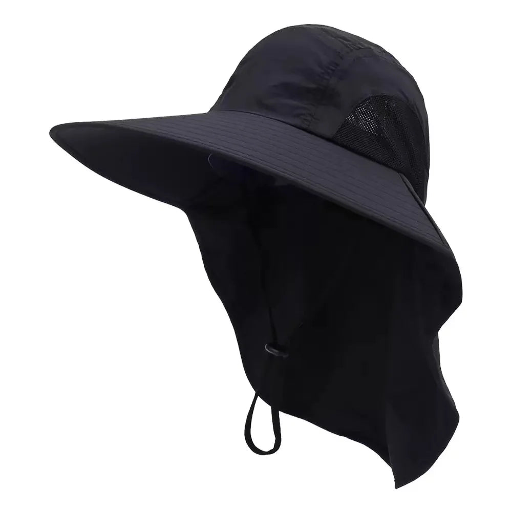 Lightweight Adjustable Wide Brim Fishing Bucket Hat