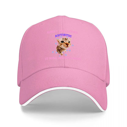 Funny Kitten Quote Baseball Cap