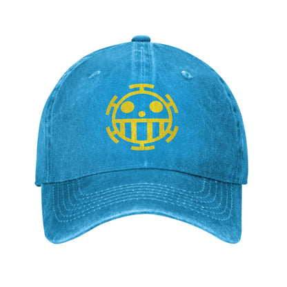 Trafalgar Law Retro Distressed Baseball Cap