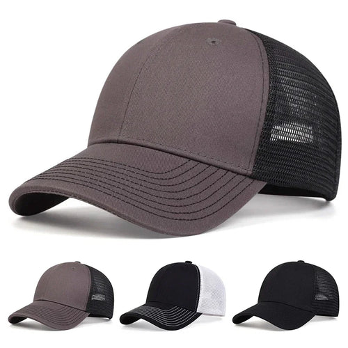 Unisex Light Plate Baseball Net Caps Spring And Summer Outdoor