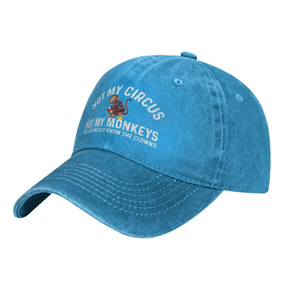 Funny Clown Quote Vintage Baseball Cap