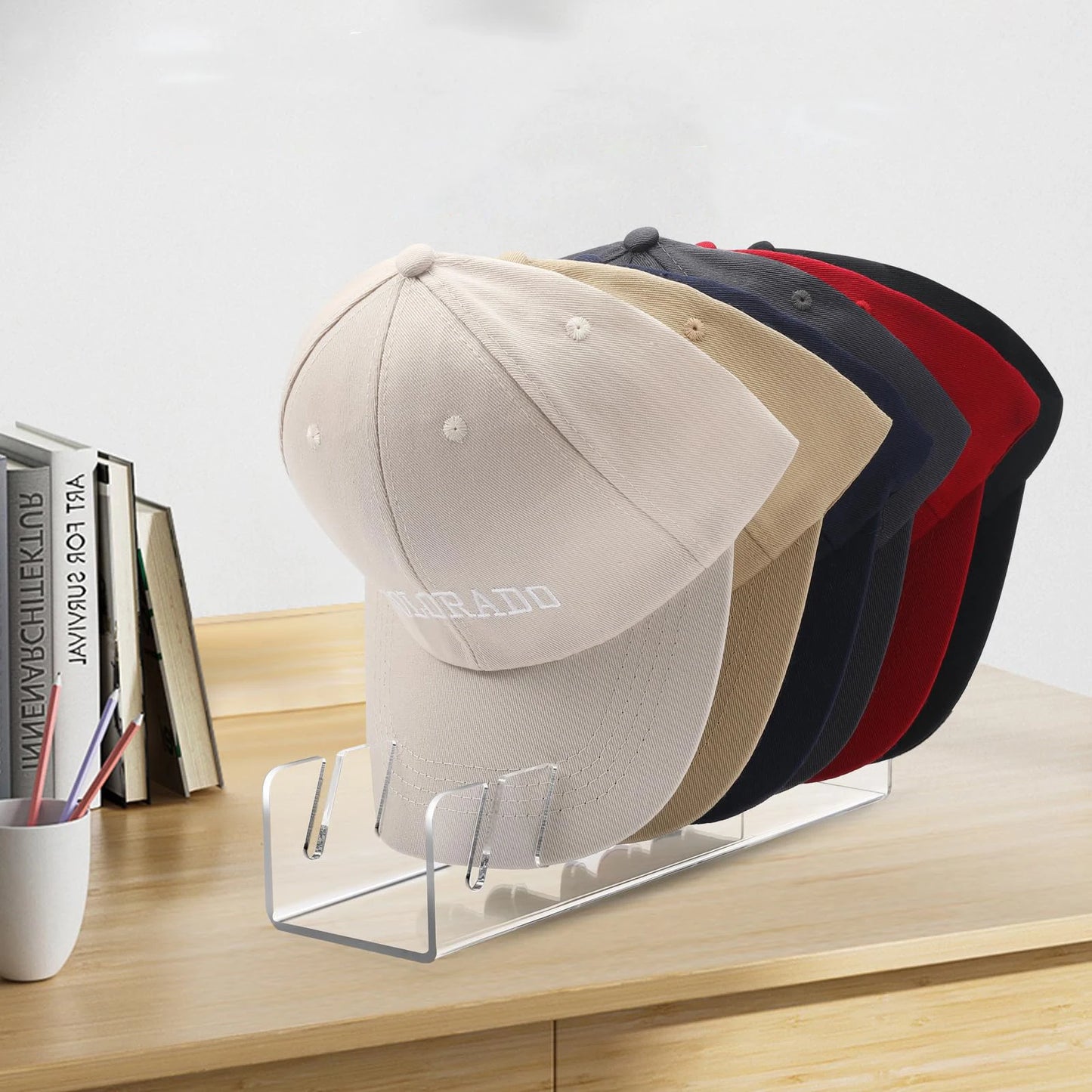 Acrylic Hat Organizer Hat Stand For Baseball Caps Hat
