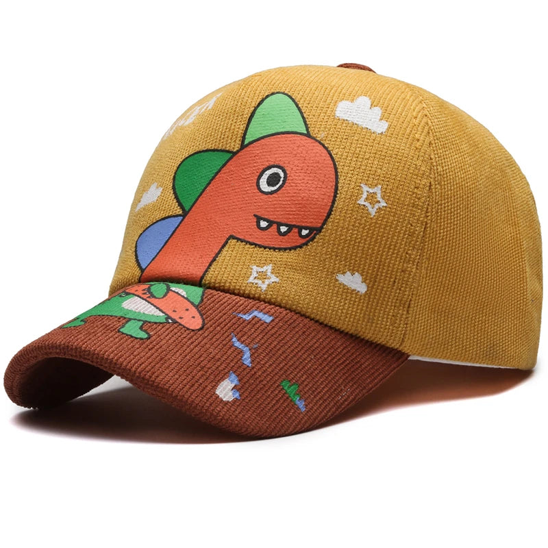 Four Seasons Little Dinosaurs Children's Hats Children's Baseball Caps