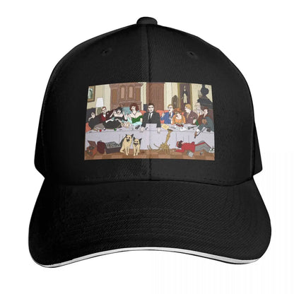 The Last Supper At Boddy Mansion Baseball Cap