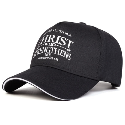 CHRIST Embroidered Adjustable Baseball Cap