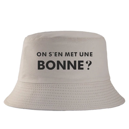On Sen Met Une Bonne Reversible Bucket Hat