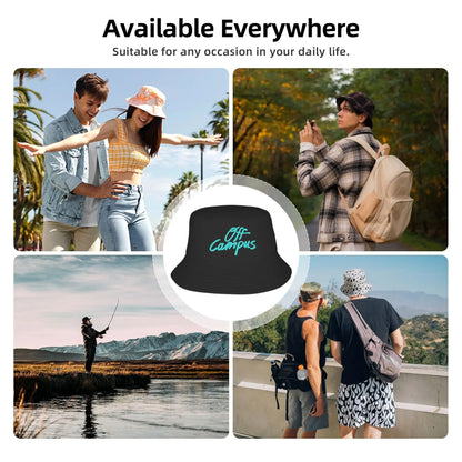 Off Campus Film Logo Street Style Bucket Hat