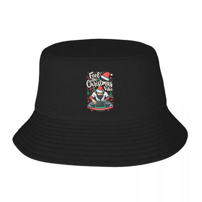 Feel The Christmas Vibe DJ Mixer Bucket Hat