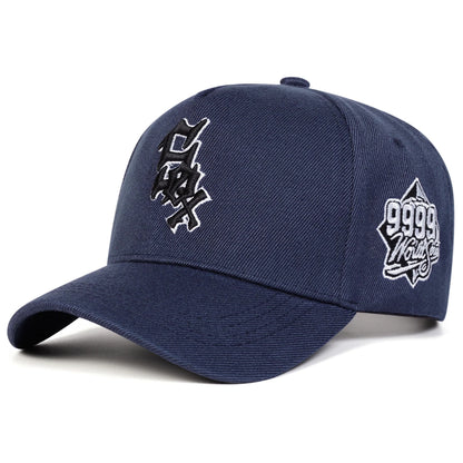 Unisex SOX Letter Embroidered Baseball Cap