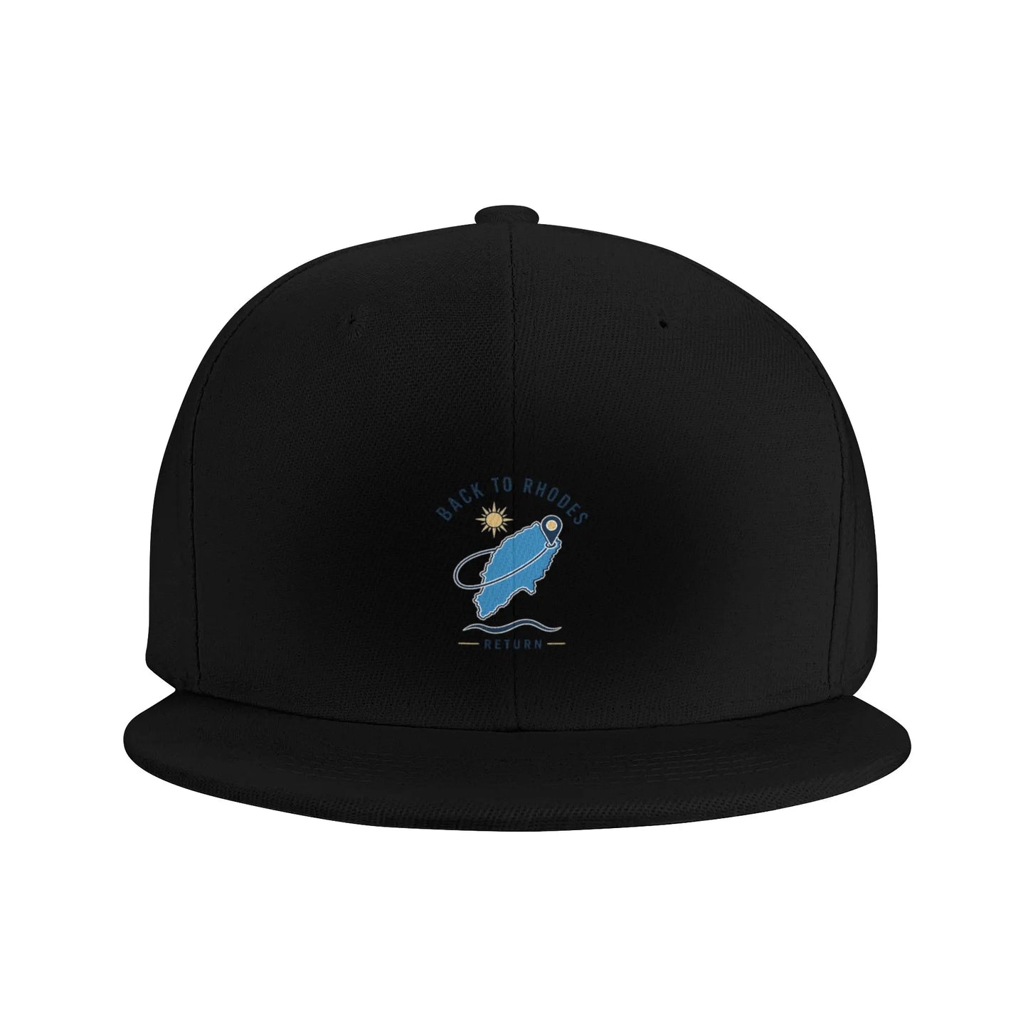 Back To Rhodes Greece Snapback Cap