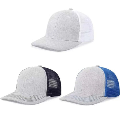 High Quality Mesh Baseball Cap Women Men Summer Cotton Breathable Sunhat