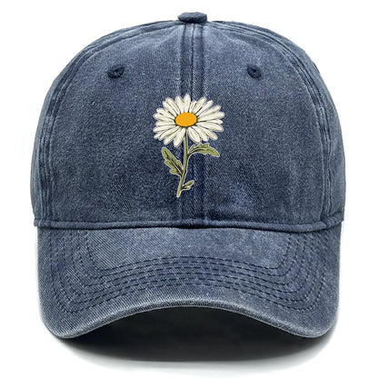 Adjustable Summer Cap For Women Men Flower Baseball Cap