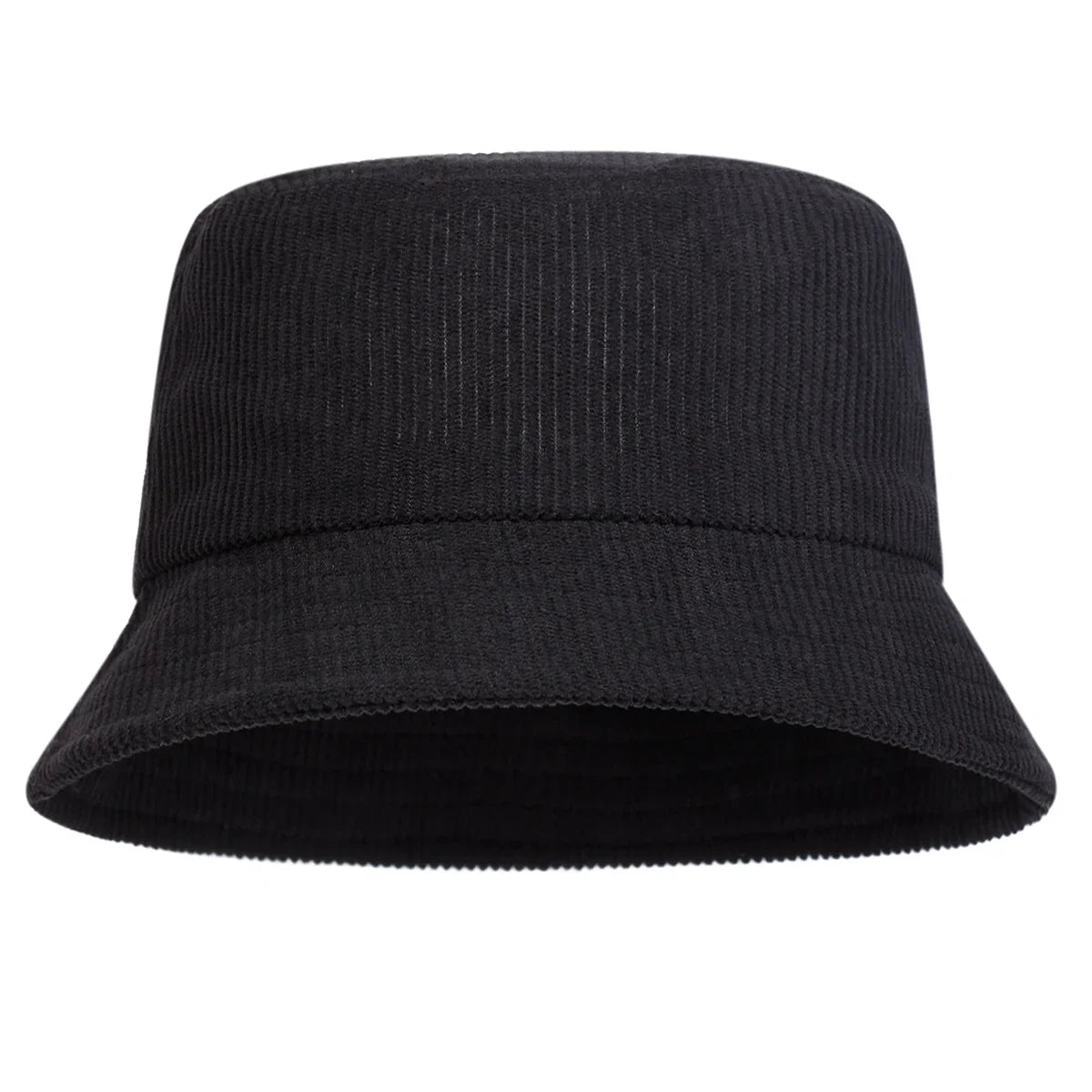 Unisex Solid Color Corduroy Personality Bucket Hats