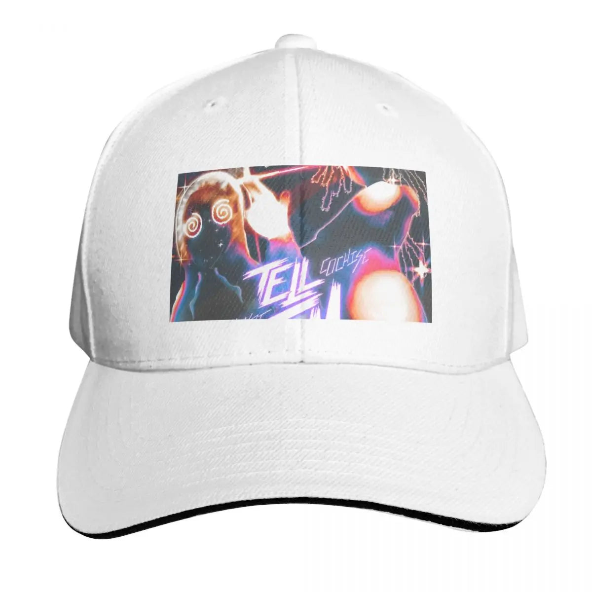 Tell Em Cover Curved Brim Baseball Cap