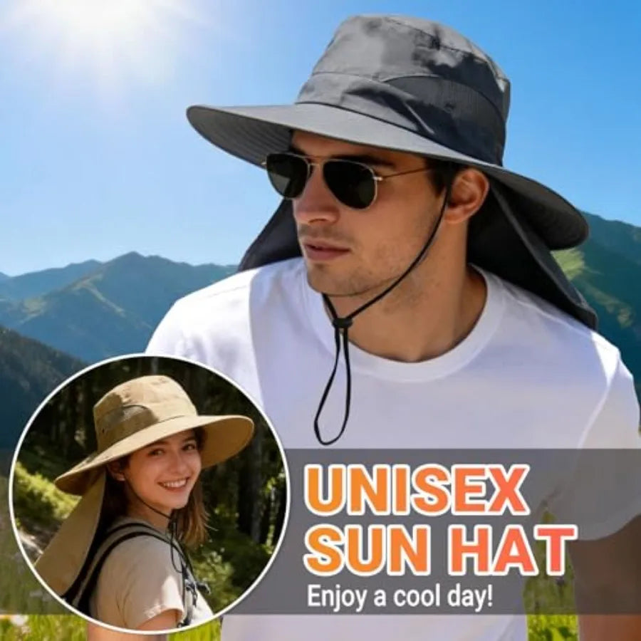 UPF 50+ UV Protection Safari Bucket Hat