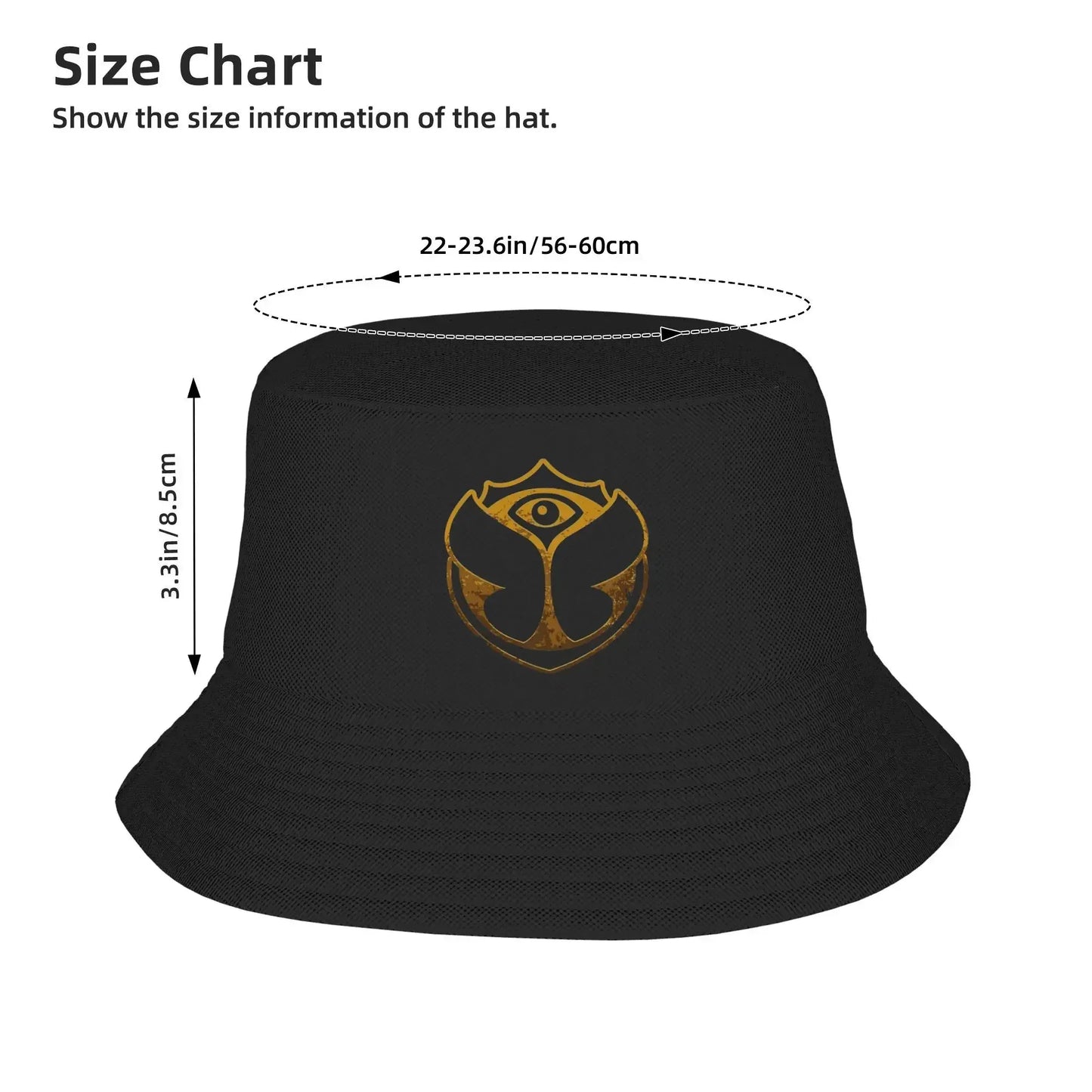 2026 Teen Bucket Hats Tomorrowlands Festival Music