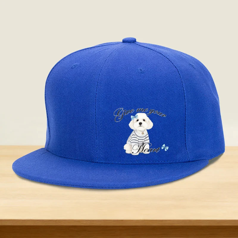 1pc Of "Give Me Your Heart" Cute Cap