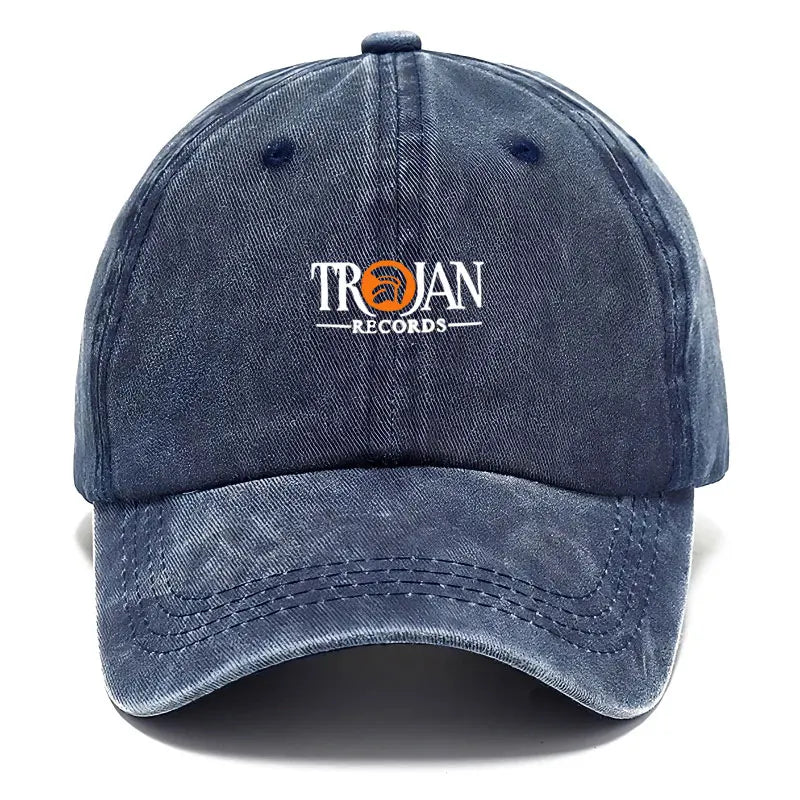 Trojan Warrior Vintage Washed Baseball Cap