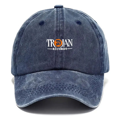 Trojan Warrior Vintage Washed Baseball Cap