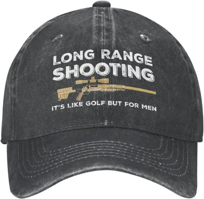 Funny Long Range Shooting Baseball Cap