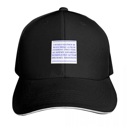 Michael Shannon Vintage Retro Baseball Cap