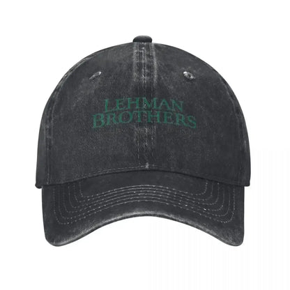 Lehman Brothers Retro Trucker Baseball Cap