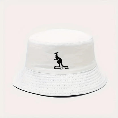 Goodvery Animal Kangaroo Pattern Printed Fisherman Hat