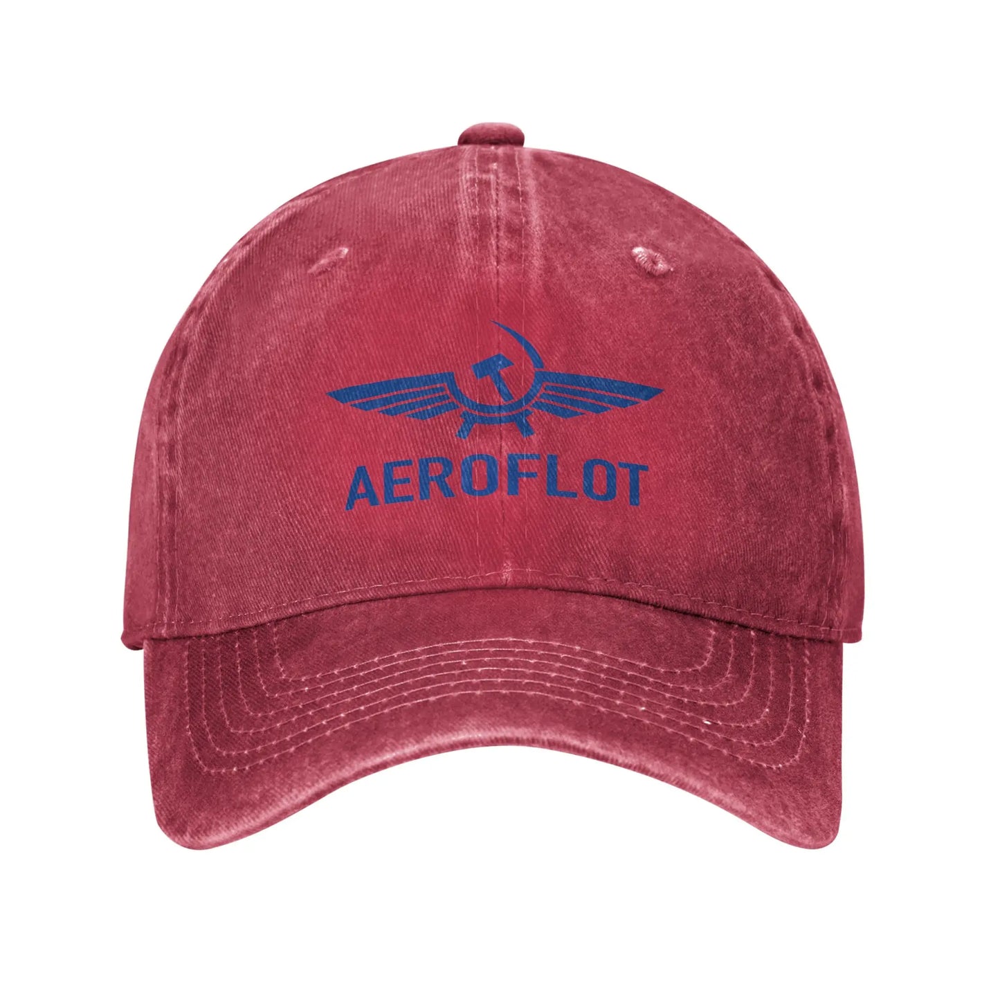 Aeroflot Washed Baseball Cap