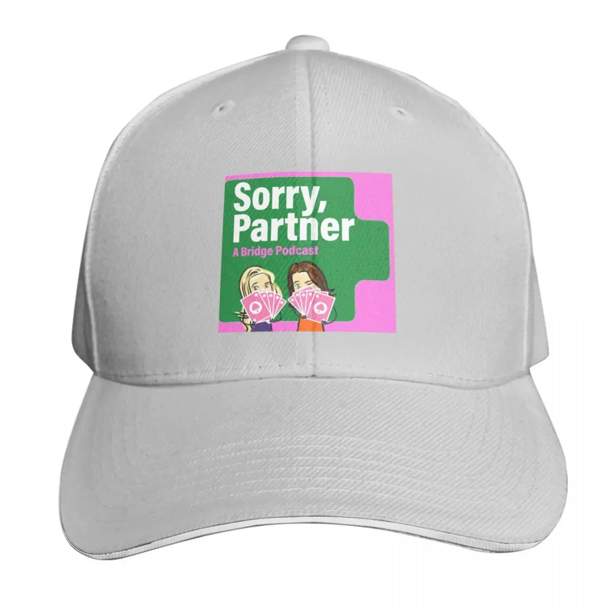 Sorry Partner Vintage Embroidered Baseball Cap