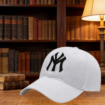 Unisex NY Letter Embroidery Baseball Cap Adjustable