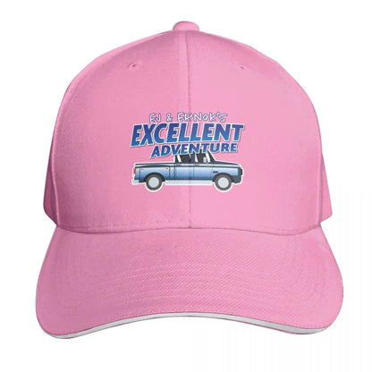 Excellent Adventure Vintage Graphic Baseball Cap