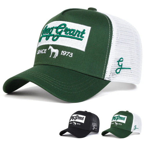 Unisex Since 1973 Letter Embroidery Baseball Net Caps Adjustable
