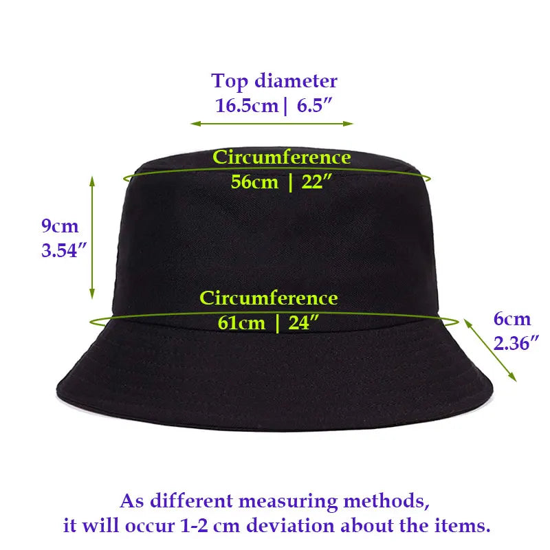 Pack To The Biture Reversible Bucket Hat