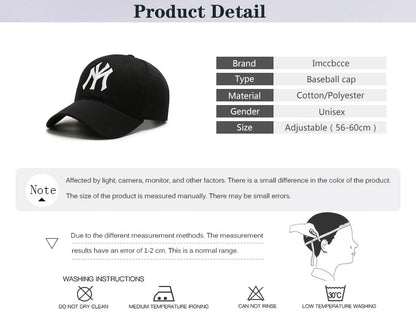 Outdoor Sport Letter Embroidered Baseball Caps Men Women Snapback Cap Spring And Summer Fashion Female Hip Hop Visor Sun Hats