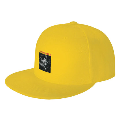 Turnstile American Hardcore Punk Band Flat Brim Snapback Cap