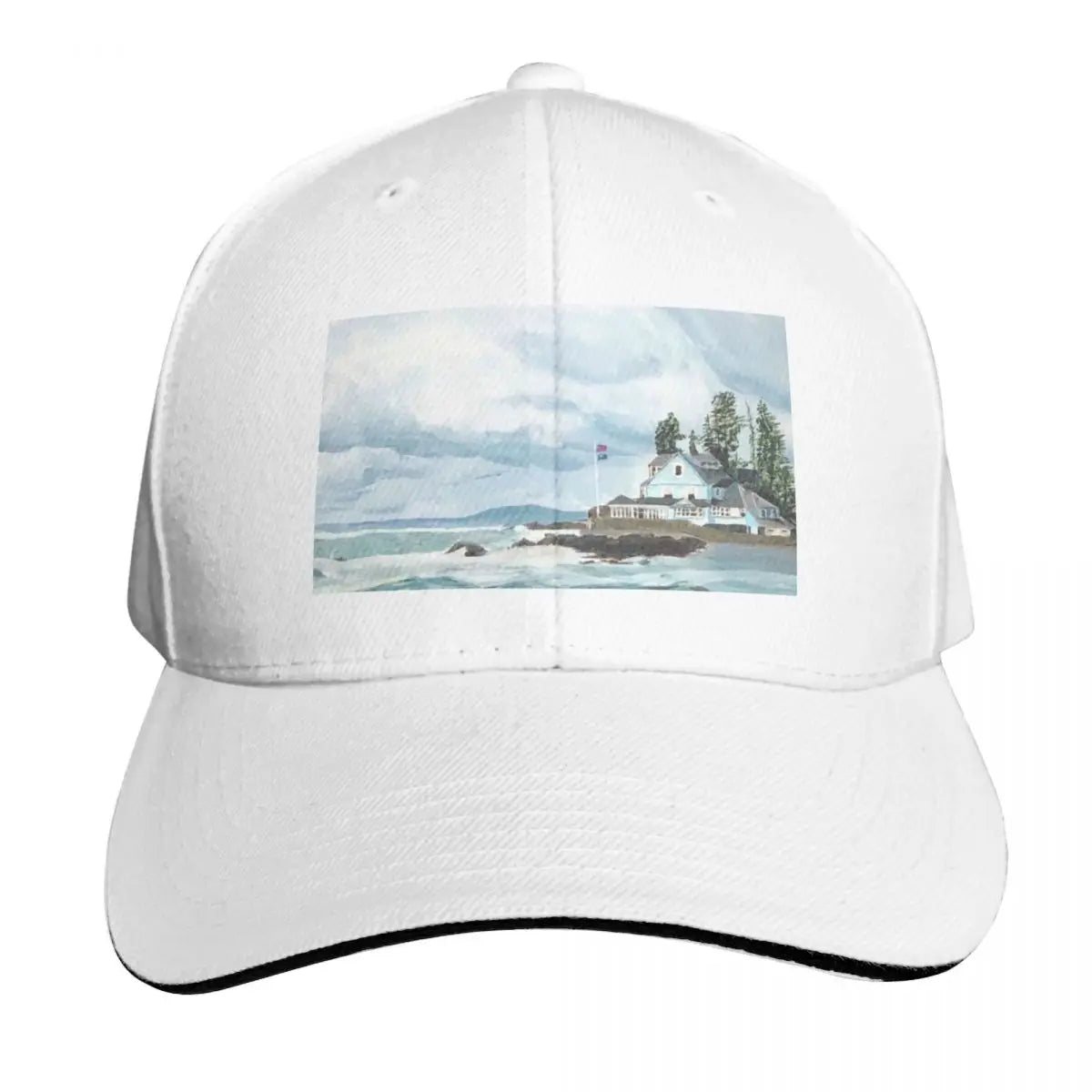 Kennebunk Maine Vintage Retro Embroidered Baseball Cap