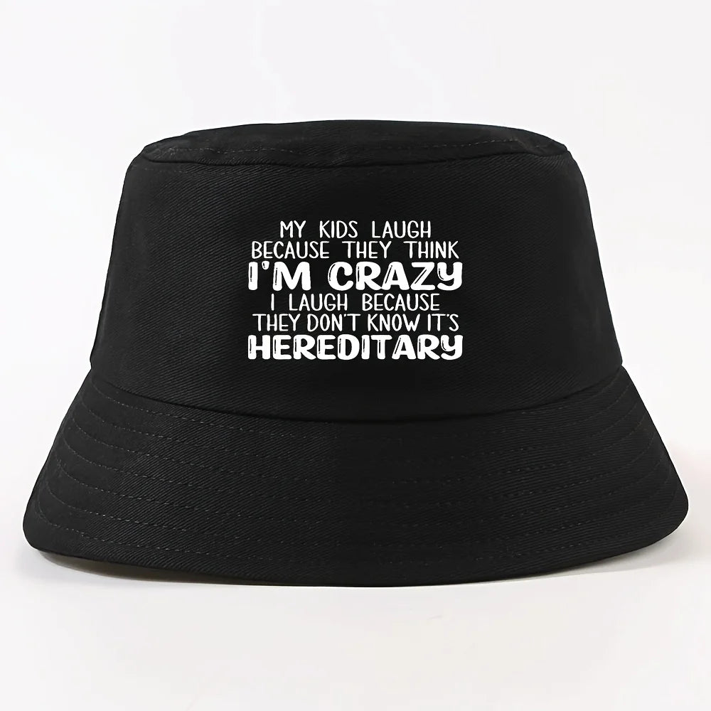 Crazy Hereditary Reversible Summer Bucket Hat