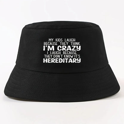 Crazy Hereditary Reversible Summer Bucket Hat