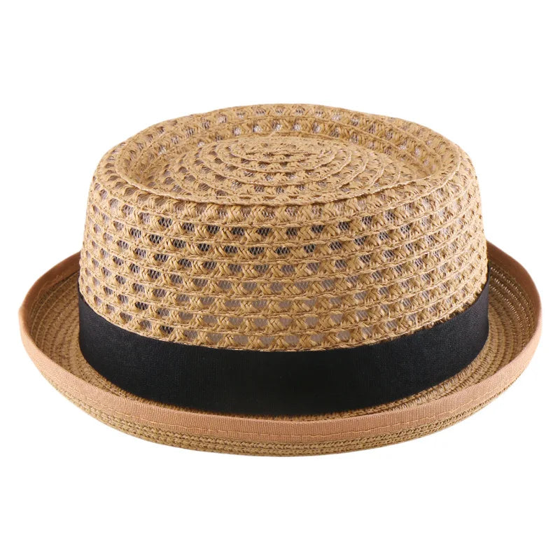 Man Summer Straw Hat Depot Unisex Lightweight Classic Size 58-60cm