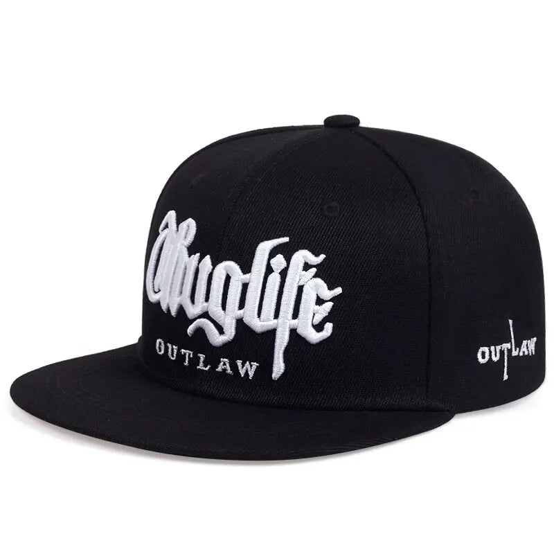 Thuglife Embroidered Adult Adjustable Hip-Hop Snapback Cap