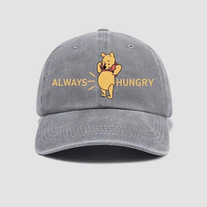 Cute Pooh Bear Adjustable Baseball Cap