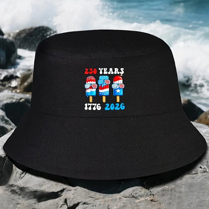American 250th Anniversary July Bucket Hat
