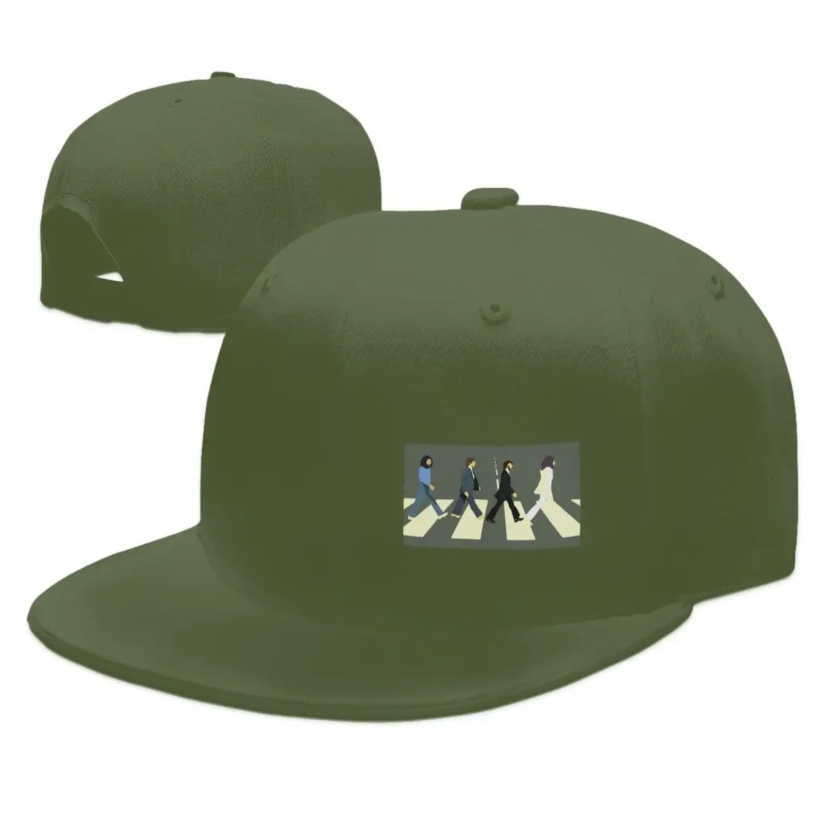 The Beatle Walking Road Merch Snapback Cap