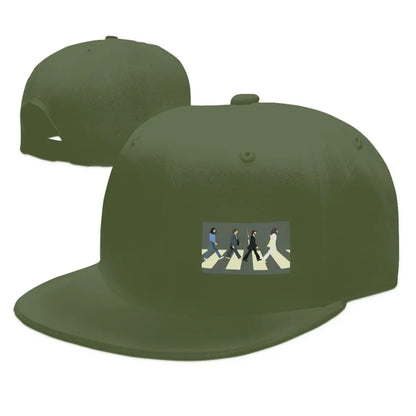 The Beatle Walking Road Merch Snapback Cap