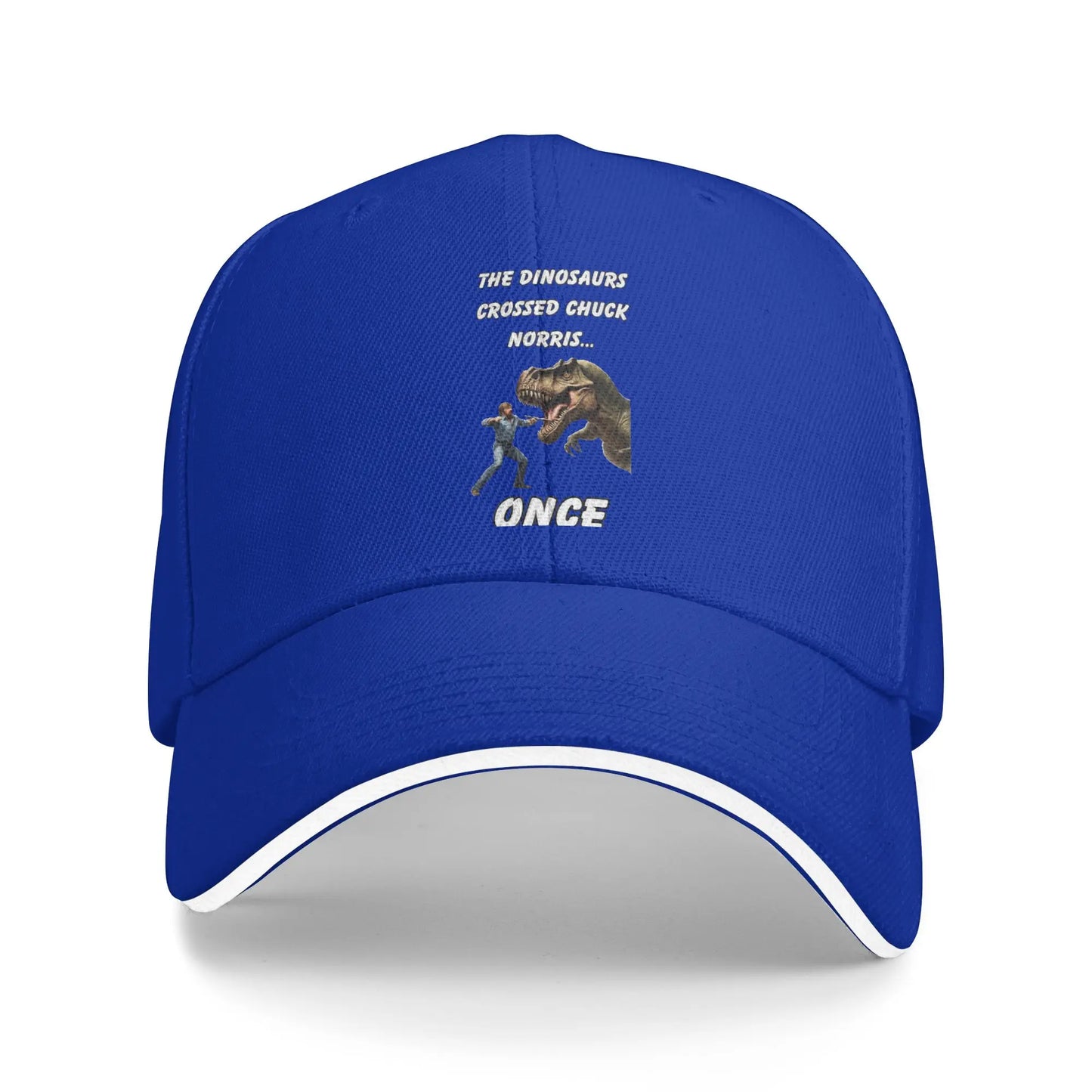 Funny Chuck Norris Joke Baseball Cap Design
