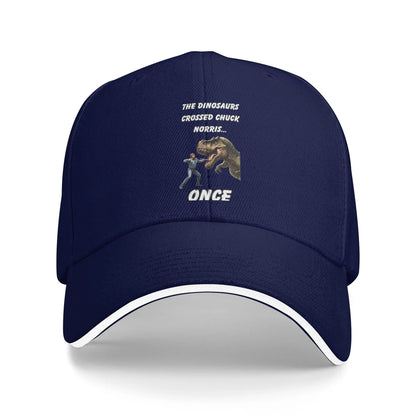 Funny Chuck Norris Joke Baseball Cap Design