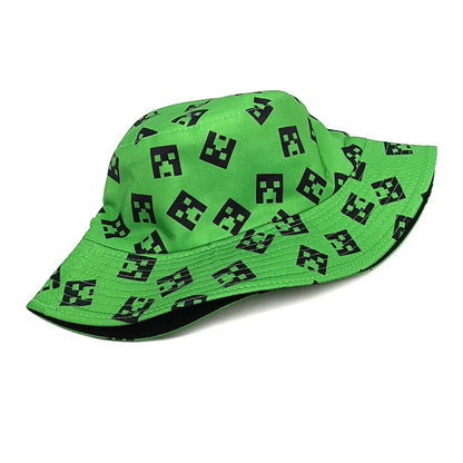 Game Pattern Bucket Hat For Women Men Summer