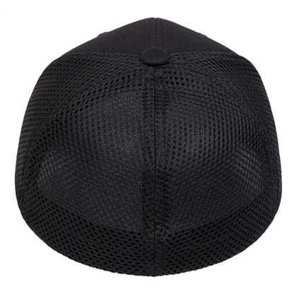 Summer Breathable Stretch Hats Fitted Solid Color Baseball Cap